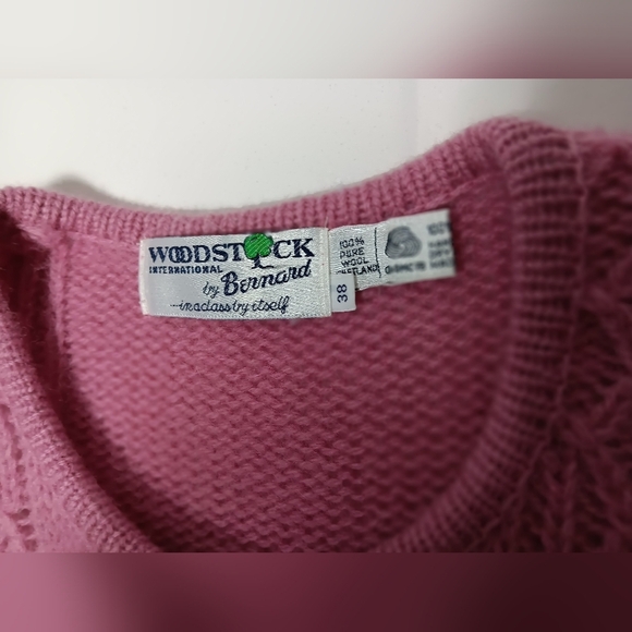 Vintage Woodstock by Benard 💯 Wool , double breasted Sweater. 38 ( small) - Picture 6 of 9